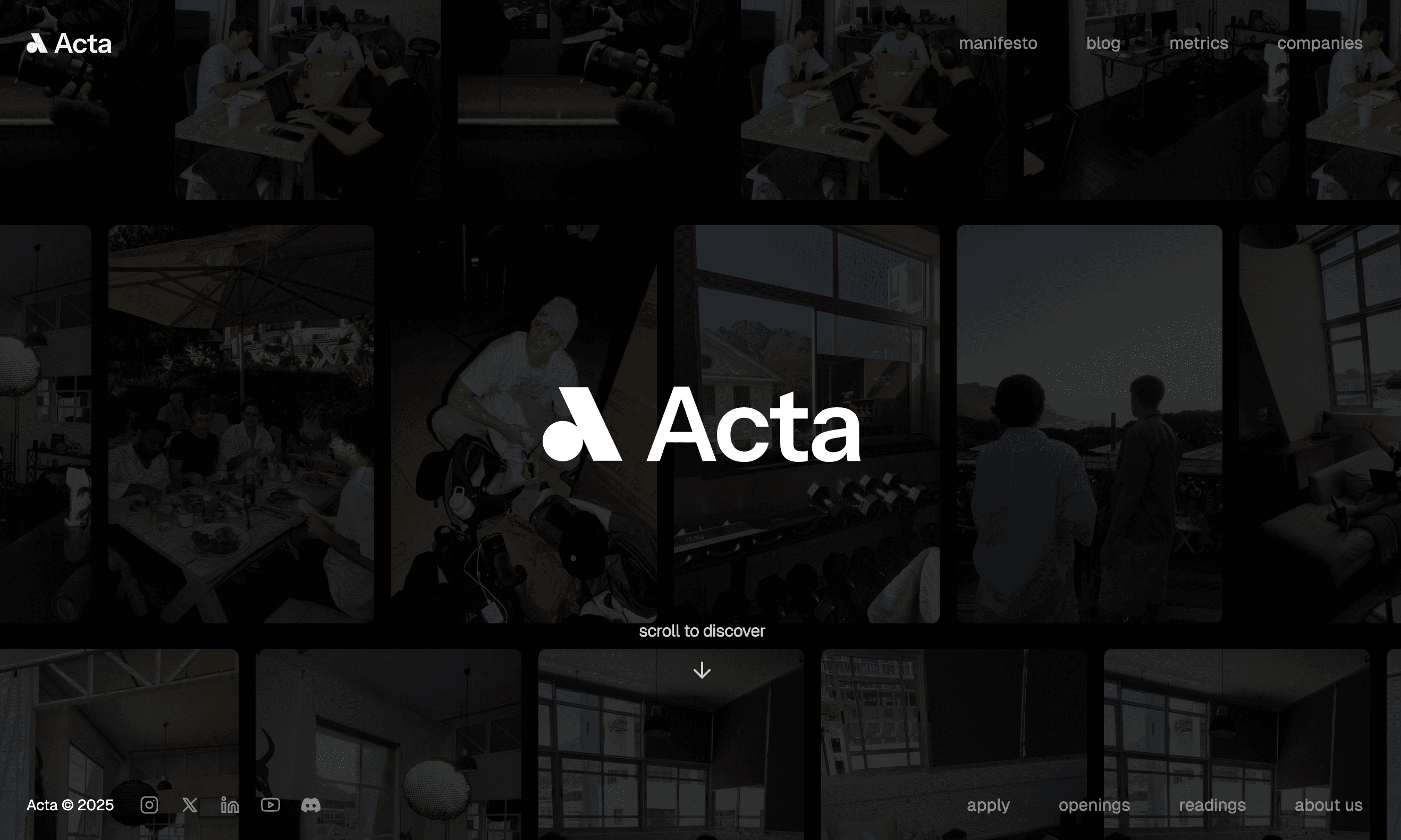 Acta Homepage